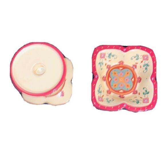 NIB Partylite Bohemian Spice Pilar/taper holder - Picture 4 of 9